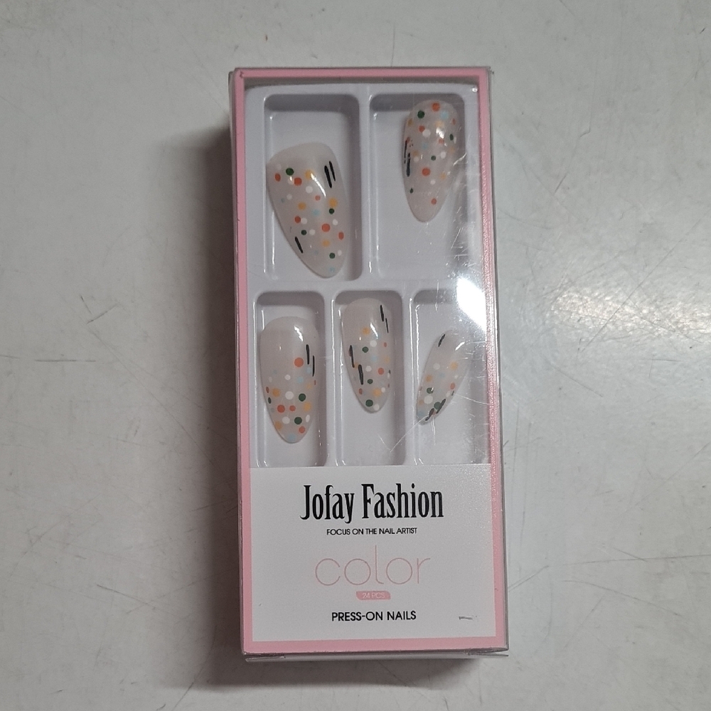 JOFAY FASHION Colorful Press-On Nails